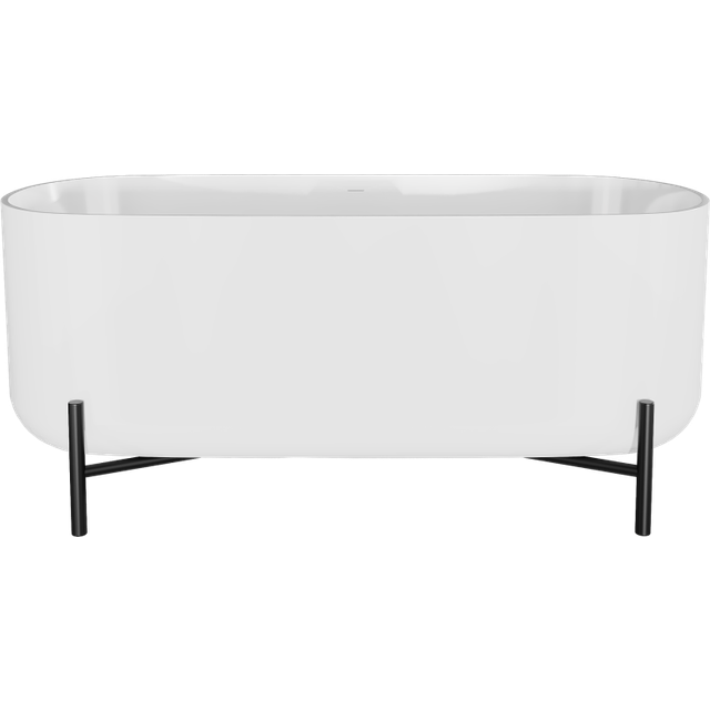 Contemporary Oval Freestanding Bath & Stand from Balterley - 1600mm x 770mm
