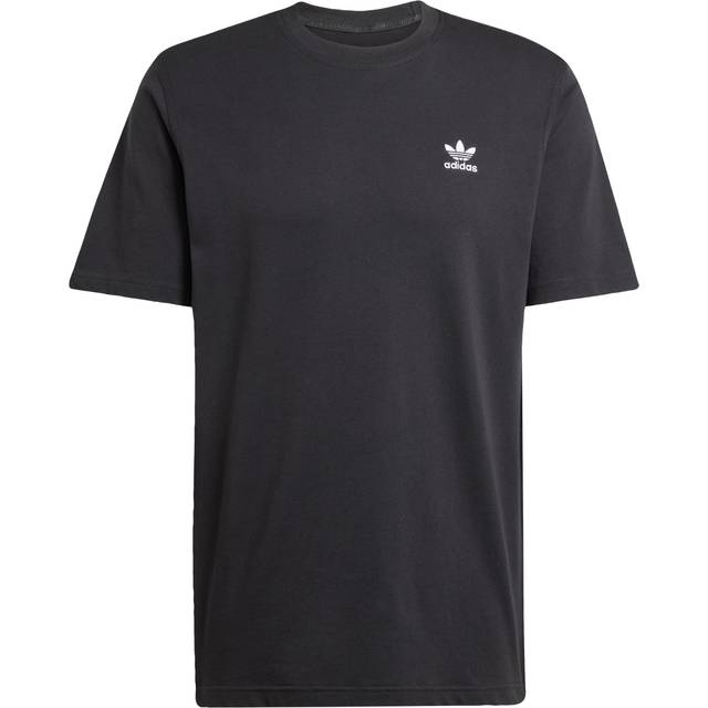 adidas Originals – Essentials – Svarta t-shirt med treklöverlogga-Svart/a