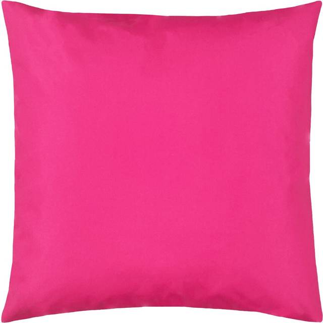 furn. Plain Outdoor Cushion Cover - Pink - One Size