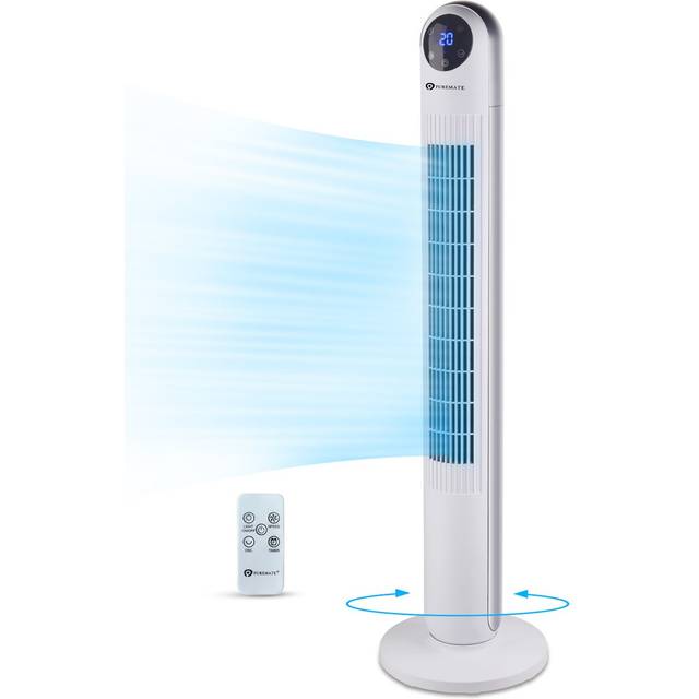 43-Inch Tower Fan with Timer Portable Oscillating Cooling Tower Fan