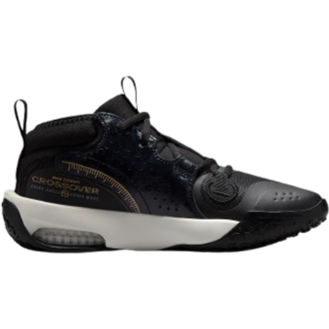 (GS) Nike Air Zoom Crossover 2 'Black Metallic Gold' FZ7312-001 - Black/Metallic Gold/Sail - 6.5Y
