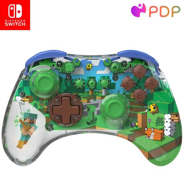 PDP REALMz Trådlös Kontroll - Minecraft Forest Biome