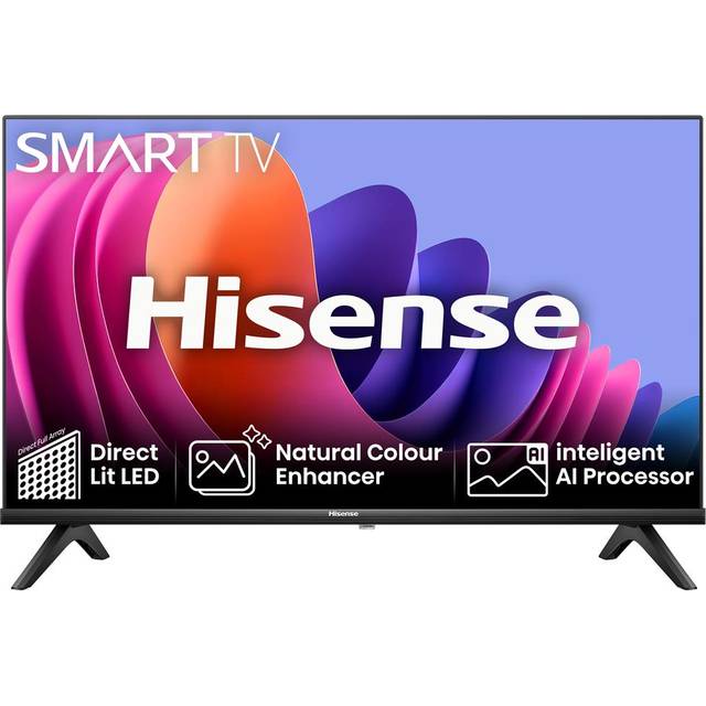 "Hisense 32A4NTUK 32"" HD Ready Smart TV 60Hz Refresh Rate"