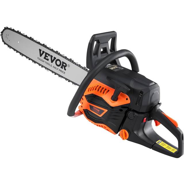 Vevor - Gas Chainsaw, 58CC 20' 3.22HP, Gasoline Powered Chain Saw, Handheld Cordless Petrol Chainsaws for Tree Wood Branch Cutting, Tree Trimming,