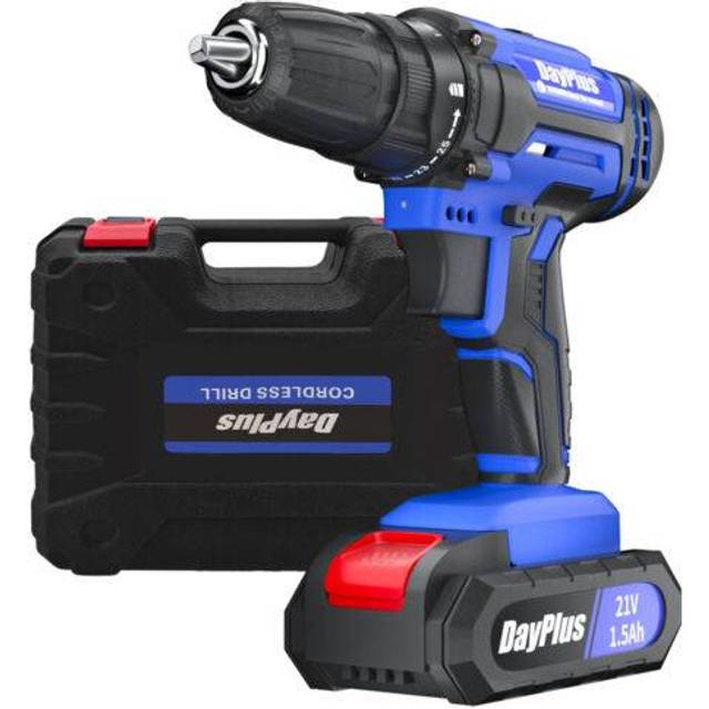 Cordless combi hammer impact drill driver electric screwdriver drills battery