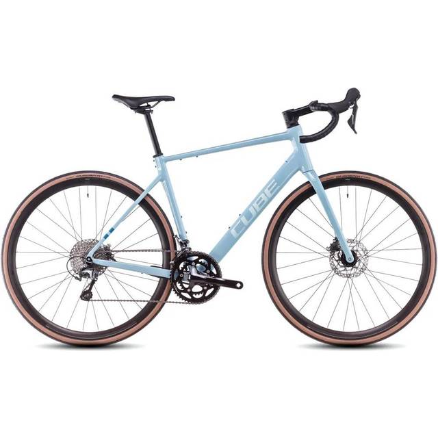 Cube Attain Race Tealgrey - Racercykel - 2025, 56cm