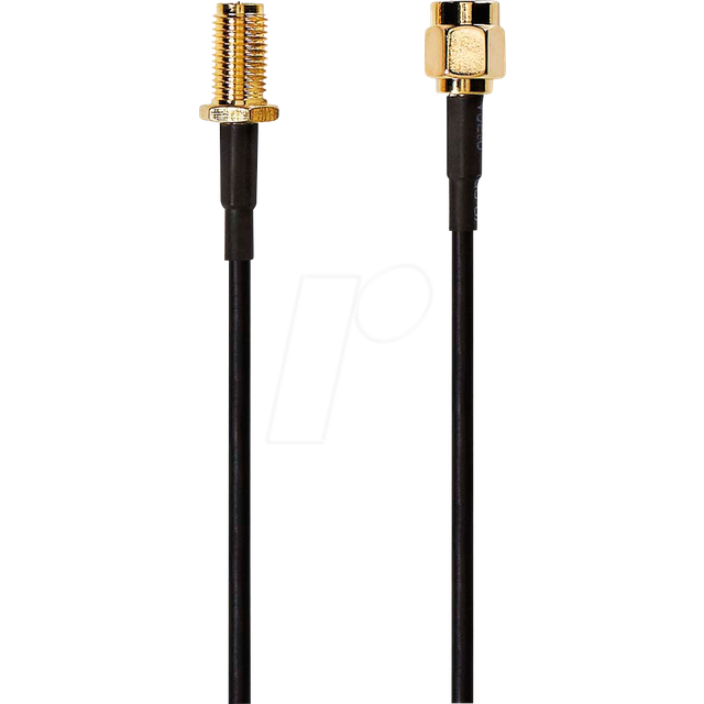 Nedis Wifi-antennkabel Rp-sma Rp-sma 5m Svart
