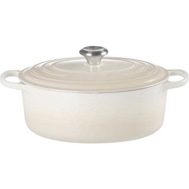 Le Creuset Le Creuset Signature oval gryta 6,3 l Meringue - Beige