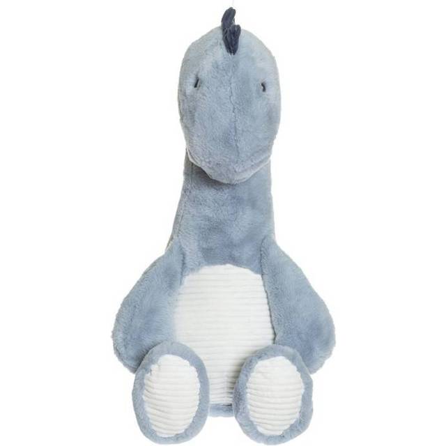 Teddykompaniet Dino med manchestertyg 80 cm (Blå)