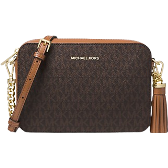 Michael Kors Crossbody Bags - Jet Set Md Camera Bag - brown - Crossbody Bags for ladies - unisize
