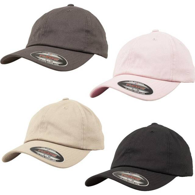 Flexfit Flexfit Cotton Twill Dad Cap S/M White Keps