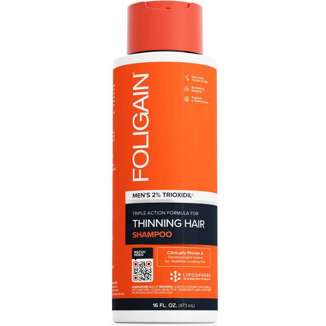 FOLIGAIN HAIR REGROWTH SHAMPOO For Men with 2% Trioxidil® (16 fl oz) 473ml