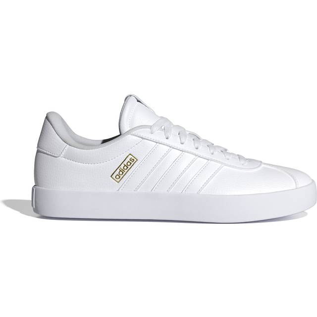 adidas För Män VL COURT 3.0 SHOES, Cloud White/Cloud White/Gold, 36 2/3 EU