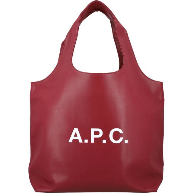 A.P.C. Burgundy Ninon Tote - GAE VINO - UNI