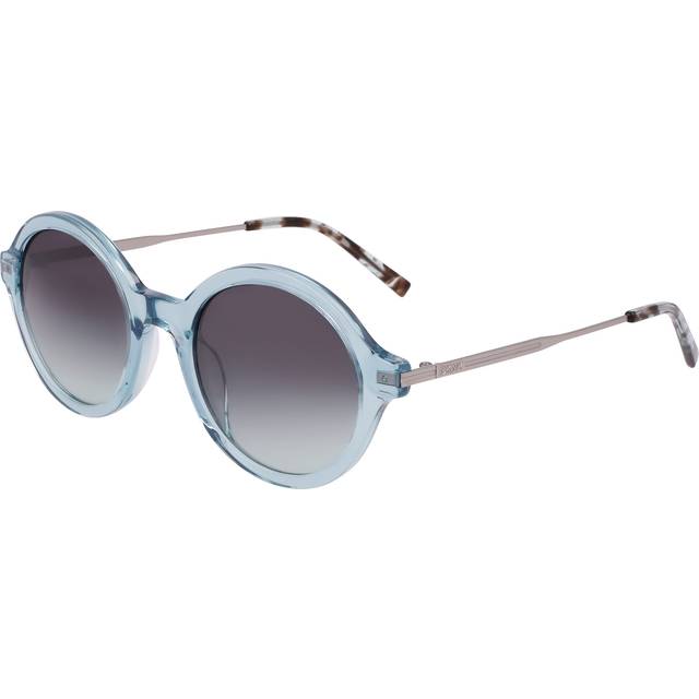 DKNY DK714S 310 Women's Sunglasses Blue Size 51 - Transparent Sage Blue (51)