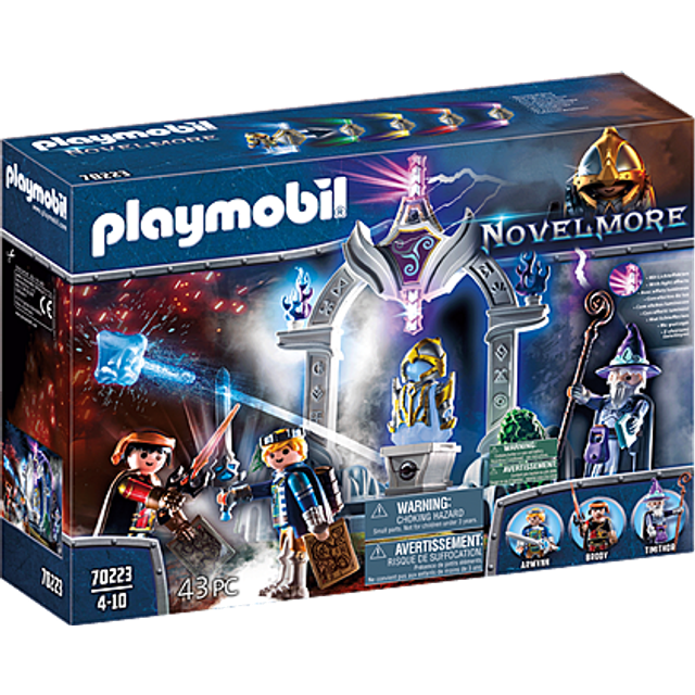 Playmobil 70223 Knights Of Novelmore Temple Of Time Invincibus LED Sword