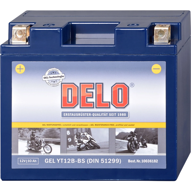 Delo Gel Batteri, Fyllt