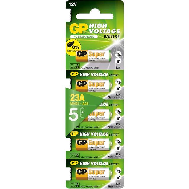 GP 23A A23 MN21 Batteries | 5 Pack