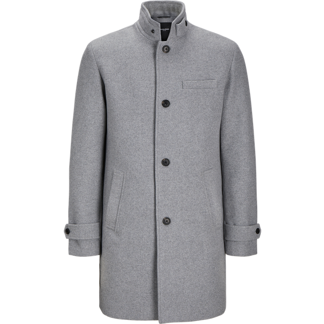 JACK & JONES Jjemelton ullrock Sn ullrock, Ljusgrå melange, XL