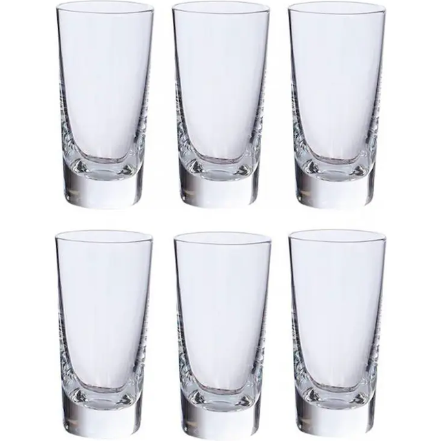 Spiegelau Stamper Set/6 900/20 Specialglas UK/4, glas, klart, 6 stycken (1-pack), 6 enheter