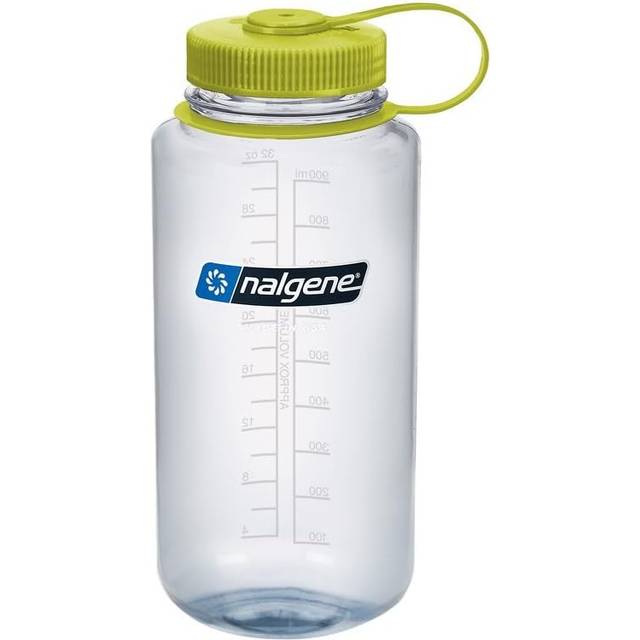 Nalgene Color Bottle Wide Mouth Polyester Tritan Bottle Clear 91316 1.0L ren