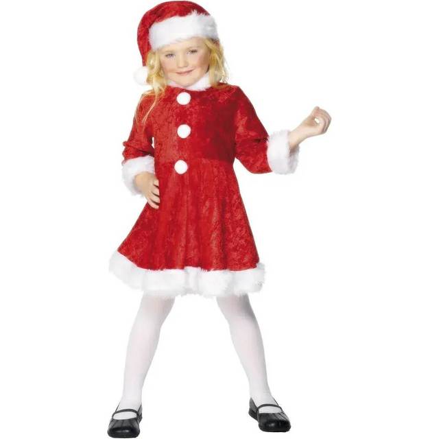 Mini Miss Santa Girl - Child'S Christmas Costume