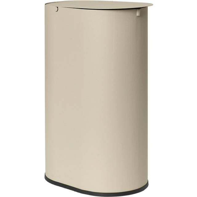 Ferm Living - Enkel Bin - Papperskorg - Black - Ø: 26.7 x H: 36 cm