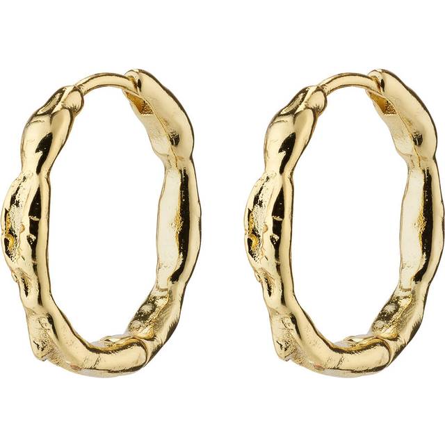 Pilgrim Eddy Örhängen 18 kt. Förgylld mässing 662312043 - Dam - Gold