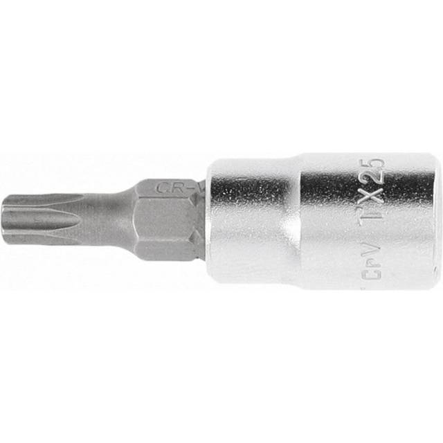 Hylsa med spindel Hogert HT1S645; T25; 1/4''; 37 mm
