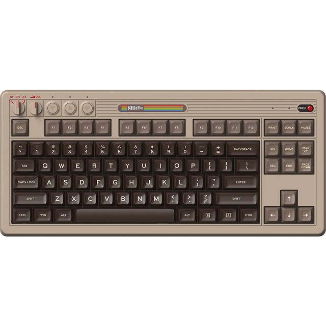 8Bitdo Retro Mechanical Keyboard - C64 Edition (ANSI Layout)