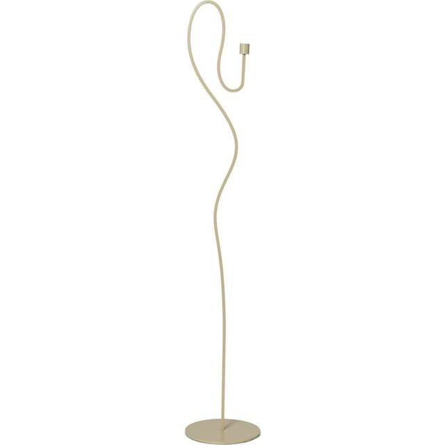 ferm LIVING - Valse Floor Candle Holder Cashmere