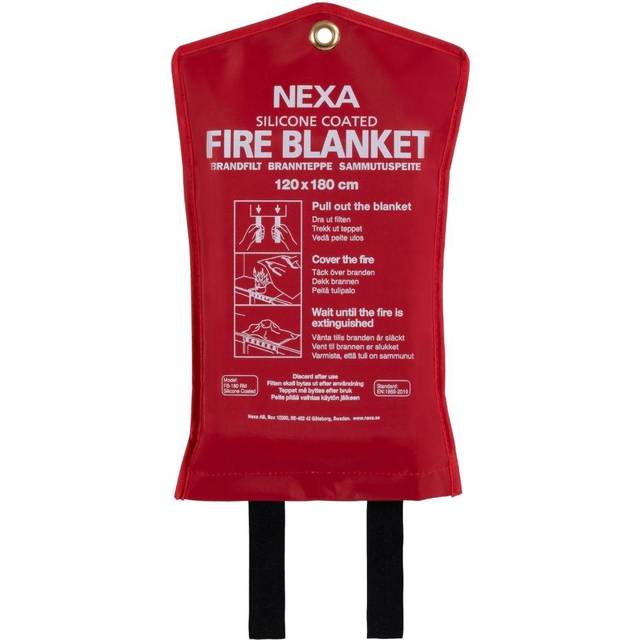 Nexa FBS-180: Brandfilt silikon, 180 cm