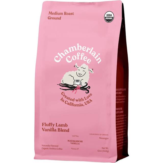 Chamberlain Coffee Fluffy Lamb (Vanilla) - Coffee, Ground - size 340g | Healf - Multicolor