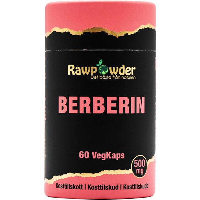 Rawpowder Berberin 500mg 60 kapslar