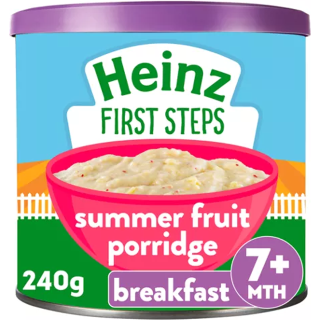 Heinz Summer Fruit Porridge Baby Food 7+ Months