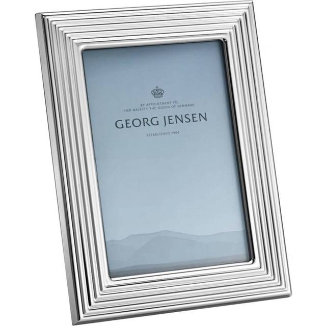 Georg Jensen Bernadotte Ramme 10x15 Cm - Fotorammer Glas Rustfrit stål - 10020471