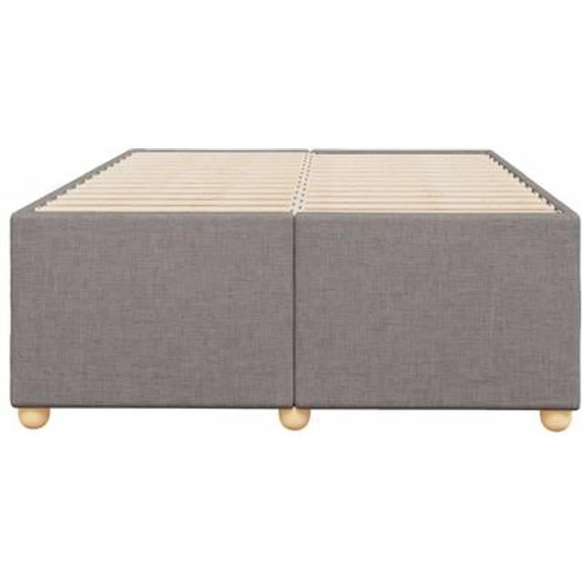 vidaXL Fabric Sengeramme 120x190cm