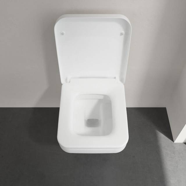 Architectura Soft Close Toilet Seat with QuickRelease - White Alpin - One Size