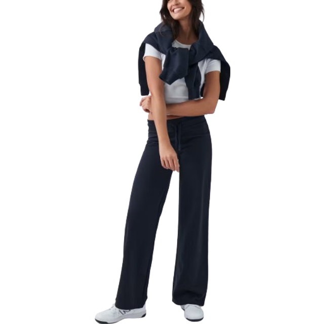 Gina Tricot-Slim low waist sweatpants-Mjukisbyxor-Blått-XS-Dam