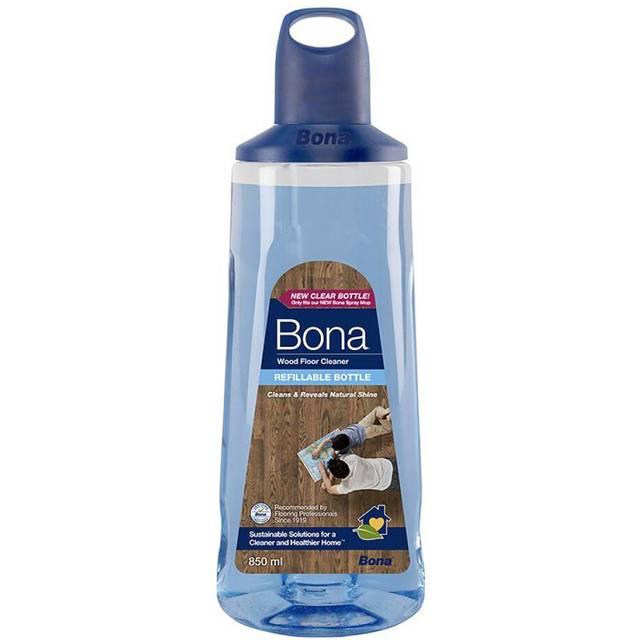 Bona Premium Spray Mop Cartridge, 850ml - Wood Floor Cleaner Liquid
