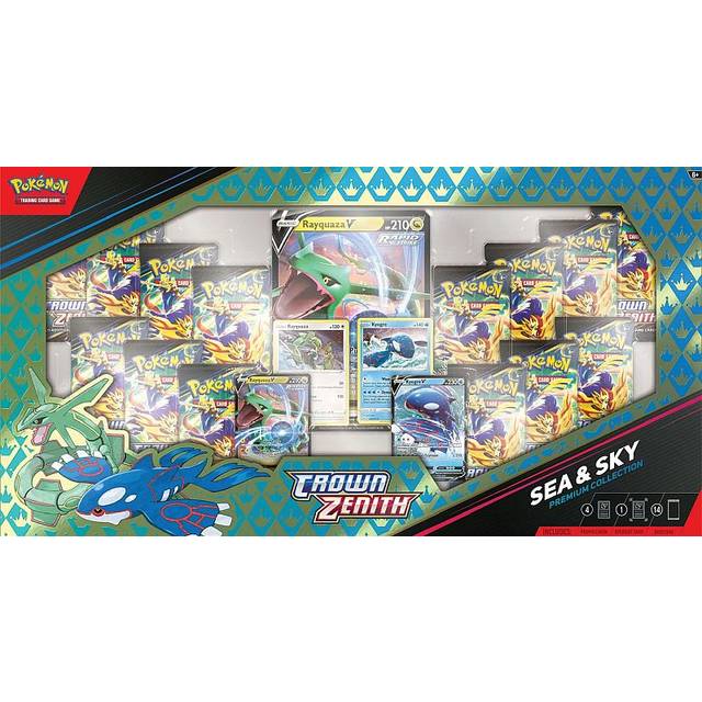 Pokemon Crown Zenith - Sea & Sky Premium Collection (14 Boosters)