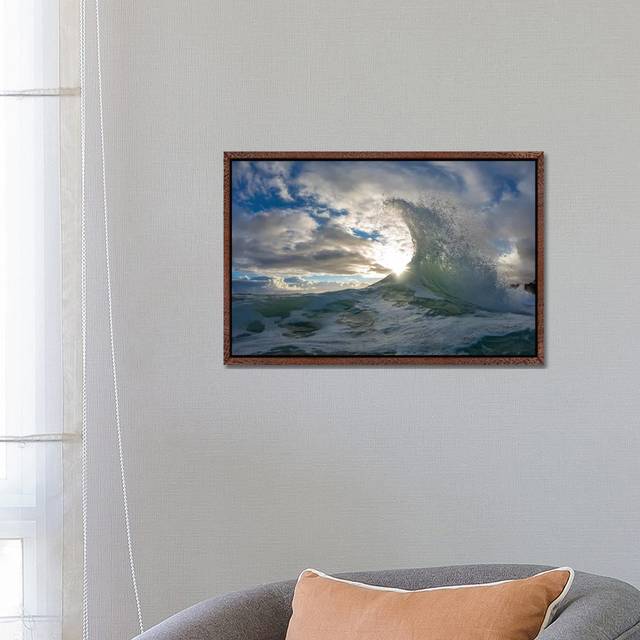 Crescent Light by Sean Davey - Gallery-GiclÃ©e on Canvas - Classic Wood Framed (45.72cm H x 66.04cm W x 3.81cm D)