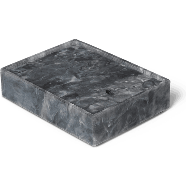 Ferm Living Mist förvaringsbox 15x20 cm Charcoal - Grå