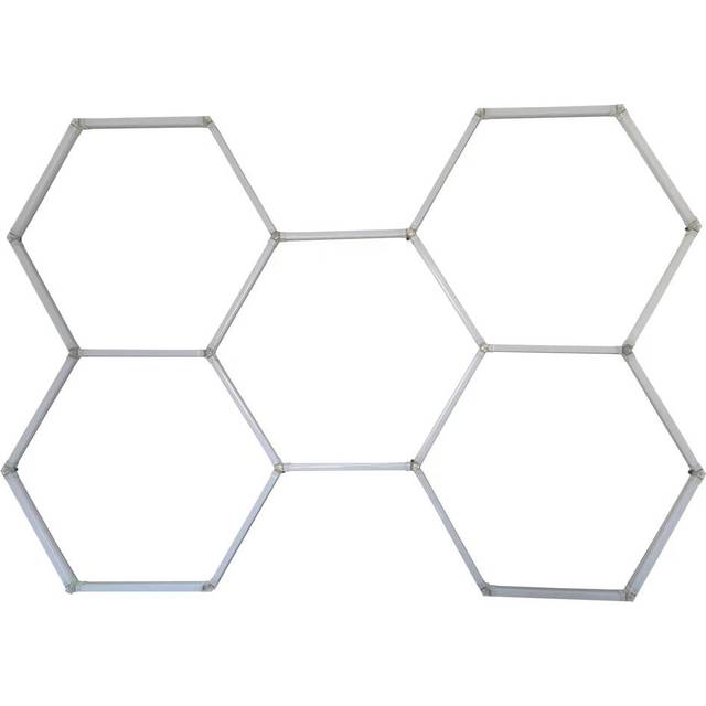 Ener-j 160W Car Showroom Light 440Mm*23.6Mm *38.1Mm (24Pcs),pc T5 Tubes, 4000K,19200Lm, Connector 20Pcs, White