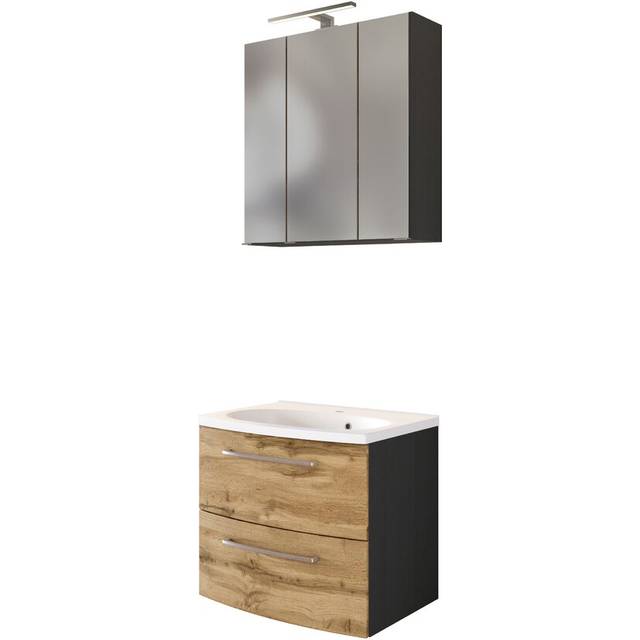 Wyton 2 Piece 850mm Vanity & Mirror Sets