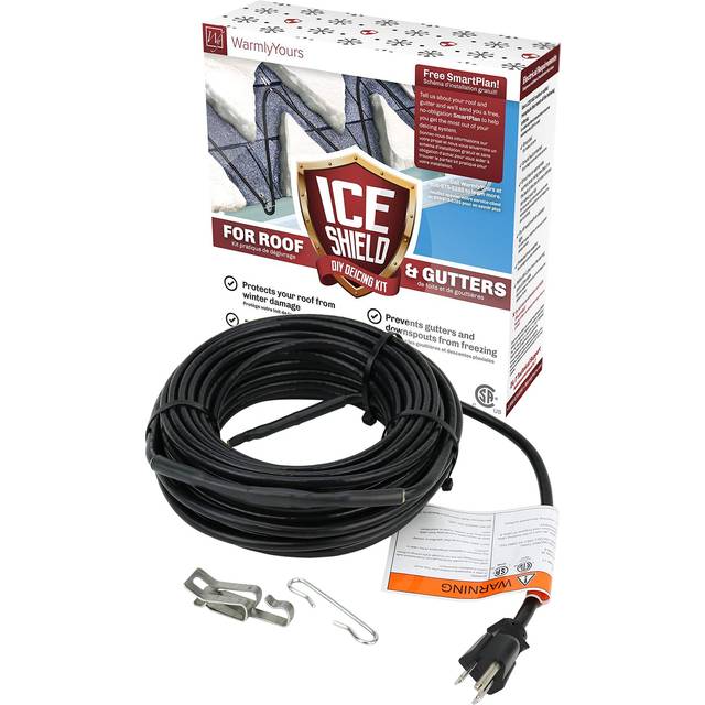WarmlyYours ETC120-5W-060-WY 60 ft. 5 watts Per Foot Roof Gutter Snow De-icing Cable