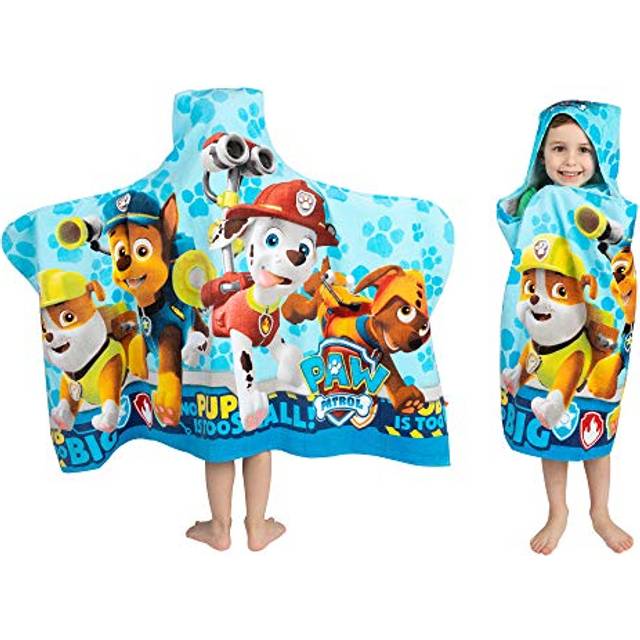 "Franco Kids Bath and Beach Soft Cotton Terry Hooded Towel Wrap  24"""" x"
