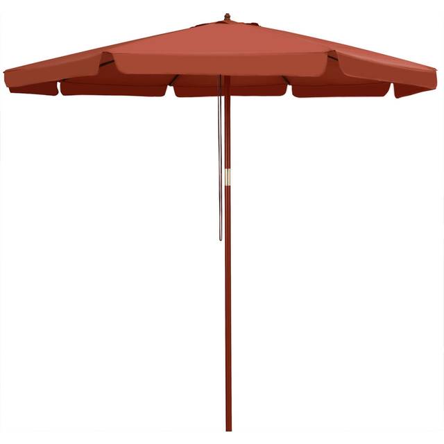 Parasol 3.3m UV80+ - Terracotta (330cm W X 330cm D)