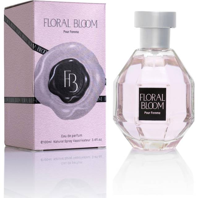 Floral Bloom for Women EDP- Oriental Floral Fragrance - Top Notes of Bergamot  Osmanthus & Tea - Mid Tone of Orchid & Jasmine - Base of Patchouli  Mus