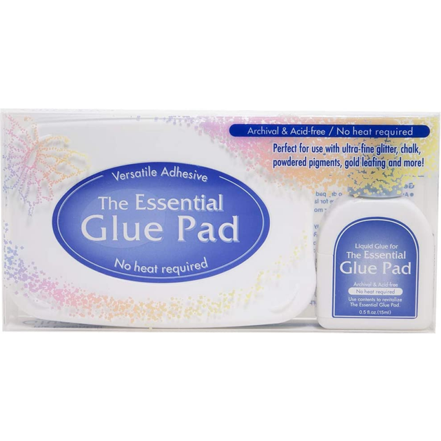 Tsukineko 2-Piece Kit The Essential Glue Pad of All Kinds